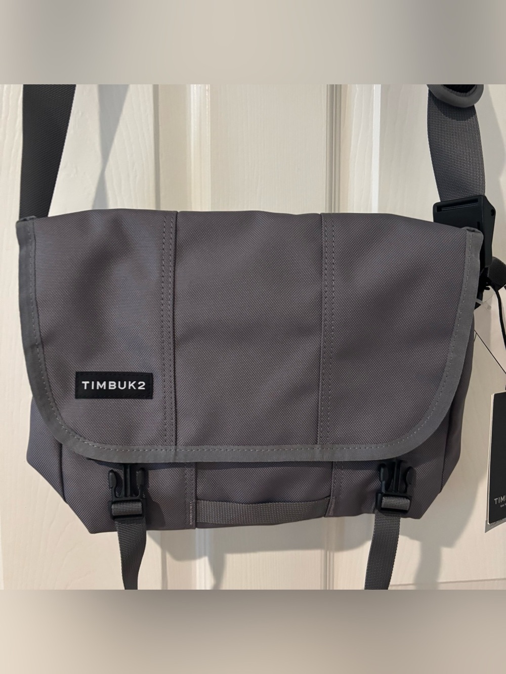 Timbuk2 Slate Gray Classic Gunmetal Messenger Bag